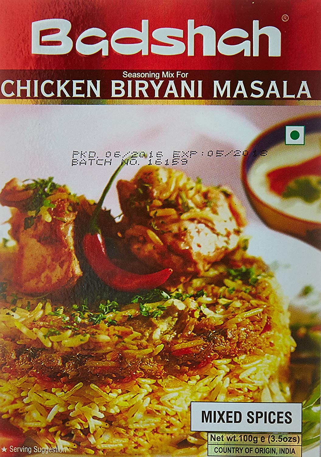 Badshah Chicken Biryani Masala 100 g