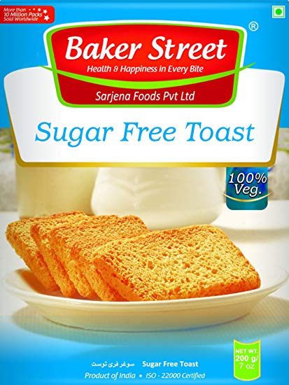 Baker Street Sugar Free Toast 200 g