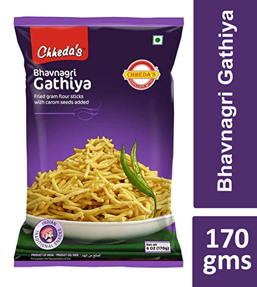 Chhedas Bhavnagri Gathiya 170 g
