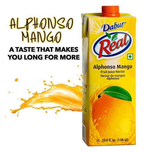 Dabur Real Alphonso Mango Juice 1 ltr