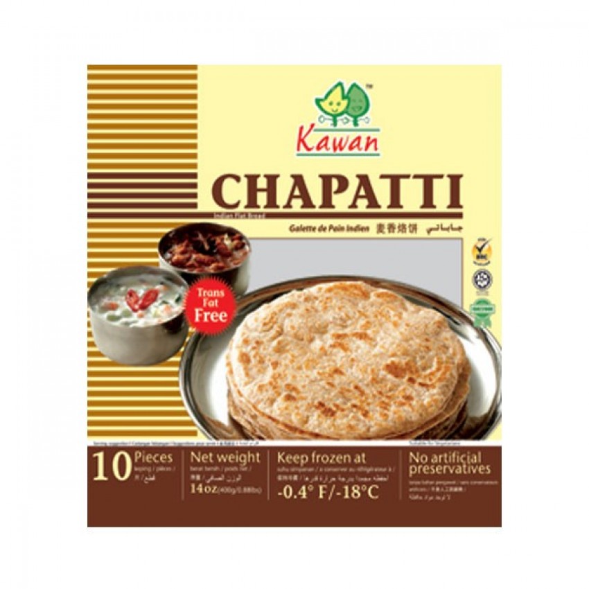 Frozen Kawan Chapatti (8 Pieces 400 g)