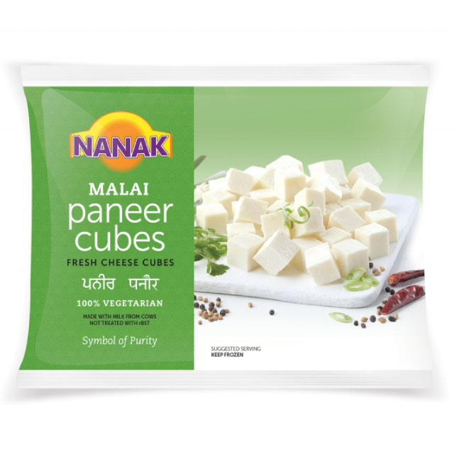 Frozen Nanak Paneer Cubes 400 g