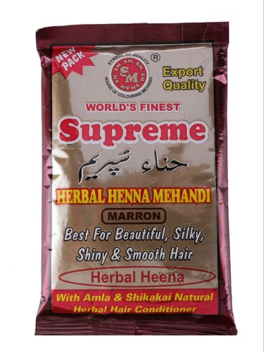 Supreme Herbal Henna Mehandi Maroon 200 g