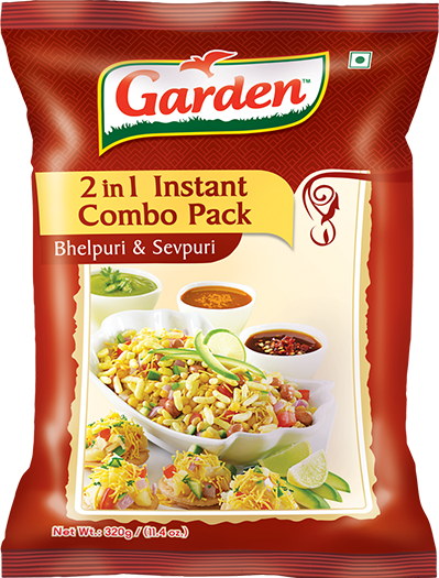 Garden 2 in 1 Instant Combo Pack Bhelpuri & Sevpuri 320 g