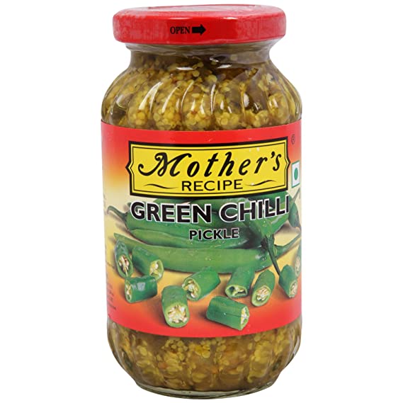 Mother Green Chilly Pickle 500 g