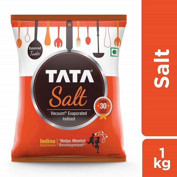 Tata Salt With Iodine 1 kg