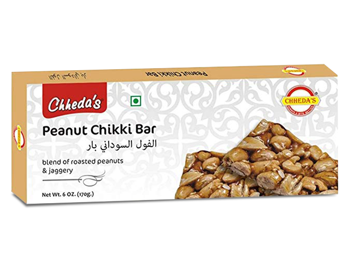 Chhedas Peanut Chikki Bar 170 g