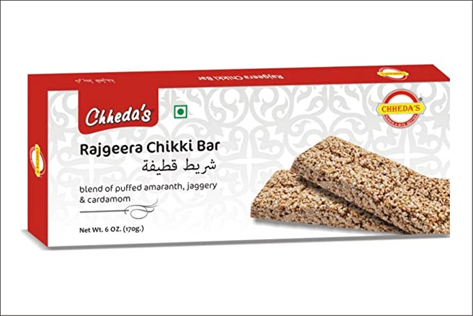 Chhedas Rajgeera Chikki Bar 170 g