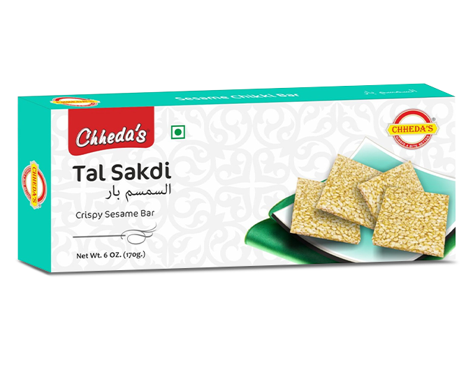 Chhedas Tal Sakdi Chikki Bar 170 g