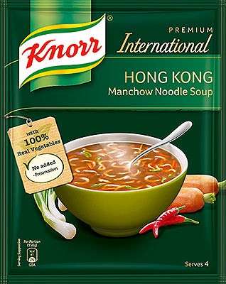Knorr Hong Kong Manchow Noodle Soup Veg 44 g