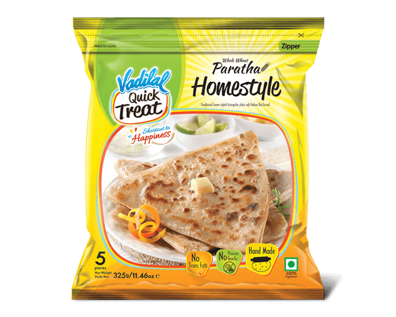 Frozen Vadilal Homestyle Paratha ( 4 Pieces 400 g )