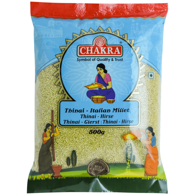 Chakra Italian Millet 500 g (Thinai)