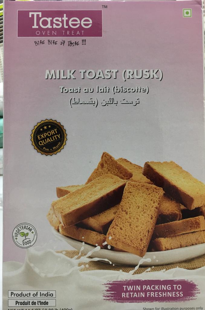 Tastee Milk Toast 400 g