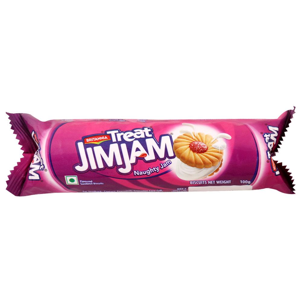 Biscuit Britannia Treat Jim Jam 92 g