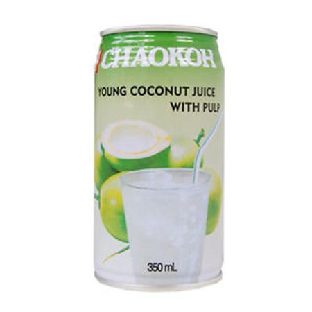 Chaokoh Young Coconut Juice With Pulpa 350 ml