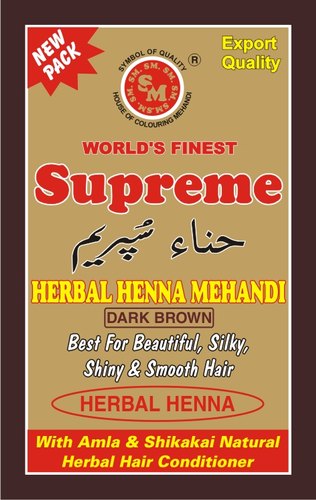 Supreme Herbal Henna Mehandi Coffee Brown 150 g