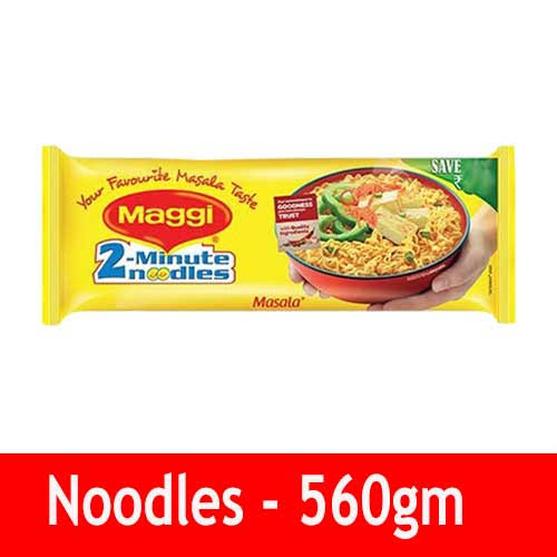 Maggi Masala Noodles 560 g (Eight-Pack)