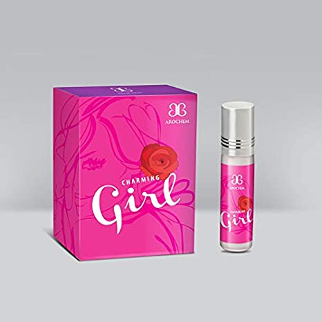 Arochem Charming Girl Concentrated Apparel Pure Pefume 6 ml Roll On (Attar)