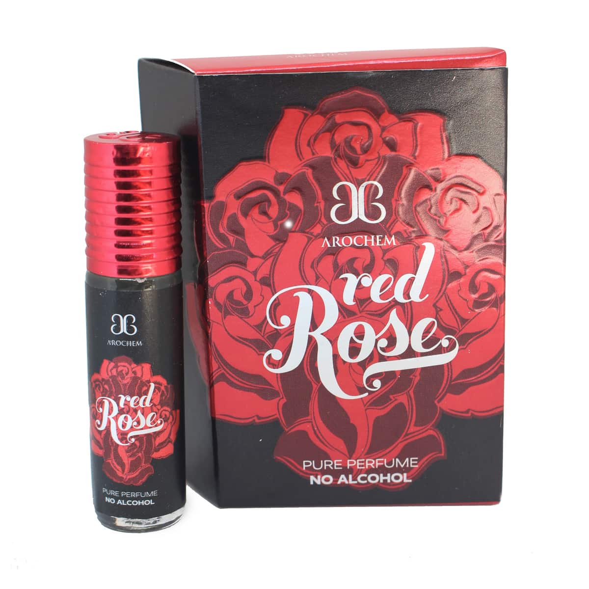 Arochem Red Rose Concentrated Apparel Pure Pefume 6 ml Roll On (Attar)