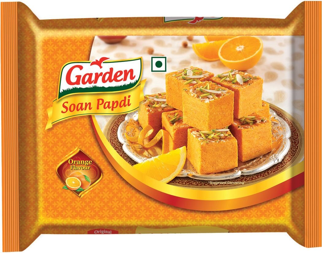 Garden Orange Flavour Soan Papdi 250 g