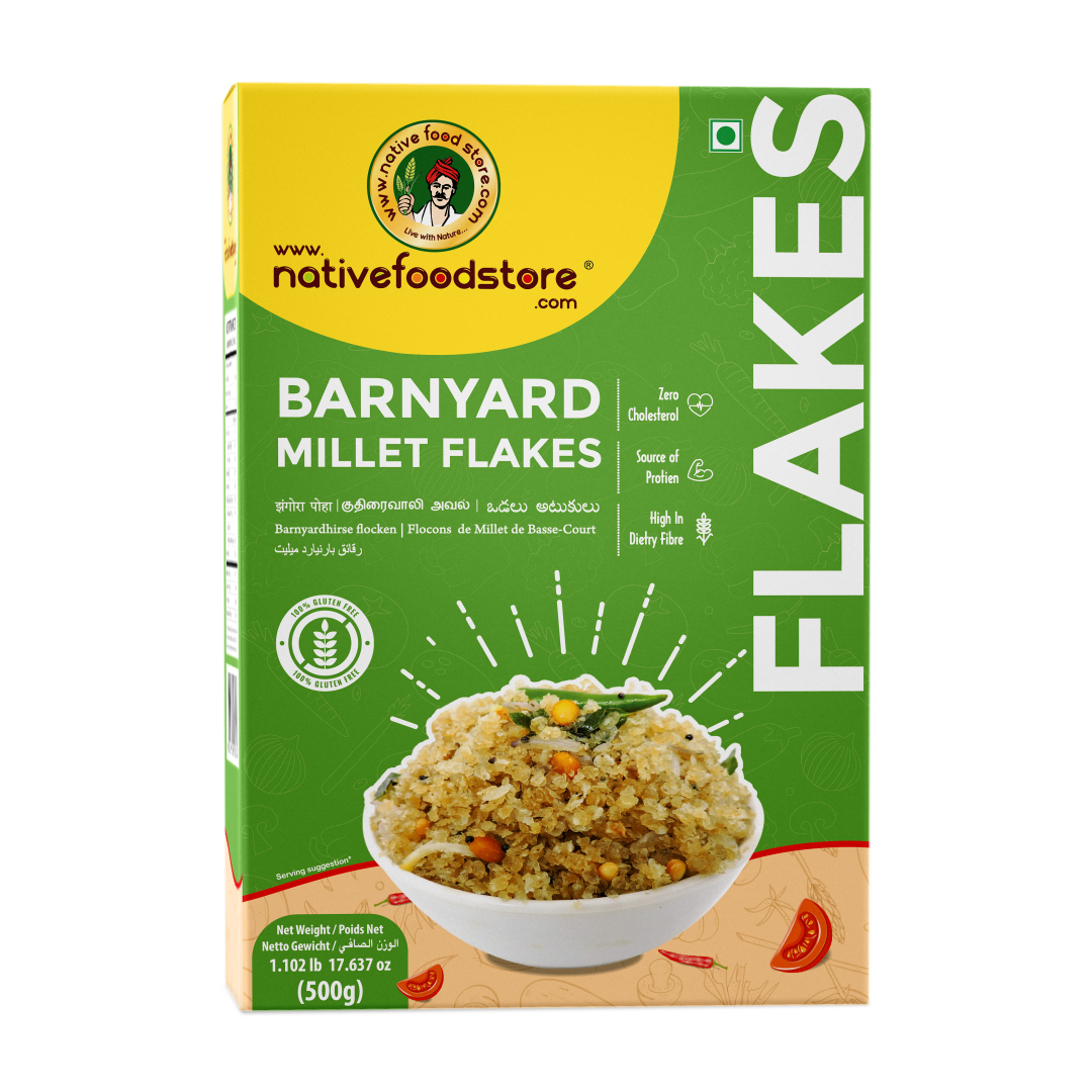 Native Food Store Barnyard Millet Flakes 500 g