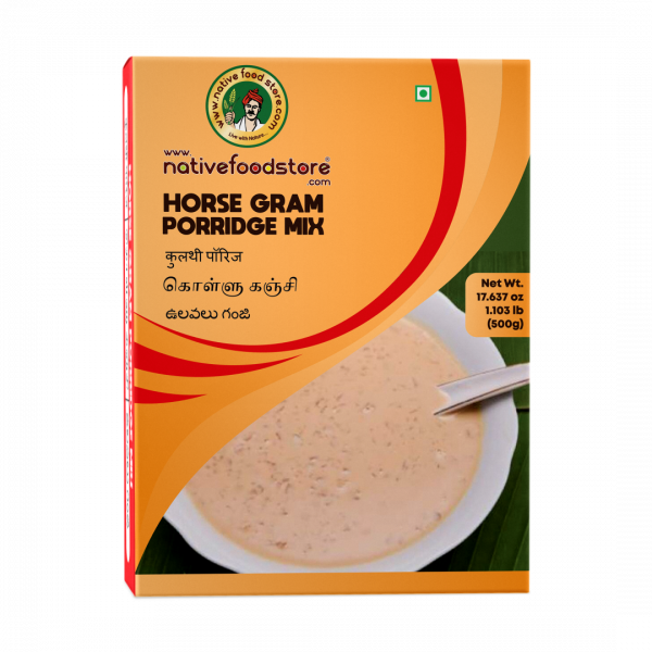 Native Food Store Horse Gram Porridge Mix 500 g