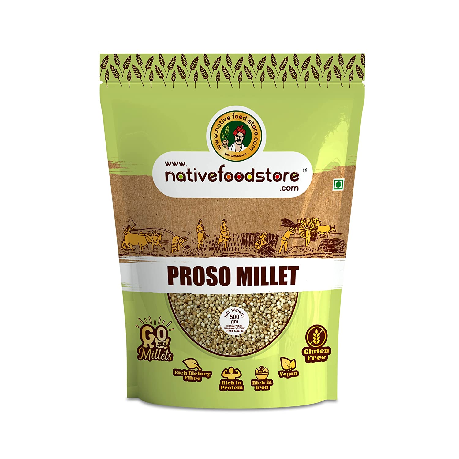 Native Food Store Proso Millet 1 kg