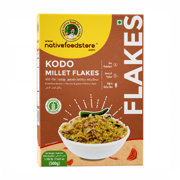 Native Food Store Kodo Millet Flakes 500 g