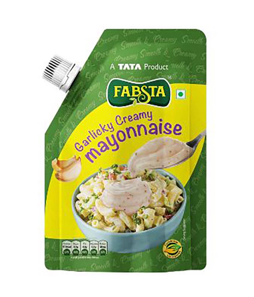 Tata Fabsta Garlicky Creamy Eggless Mayonnaise 200 g