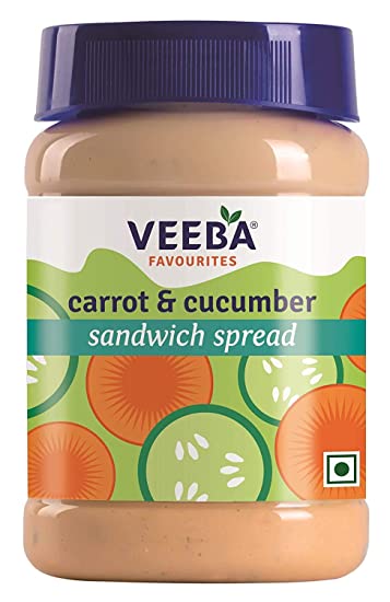 Veeba Sandwich Spread Carrot & Cucumber 250 g