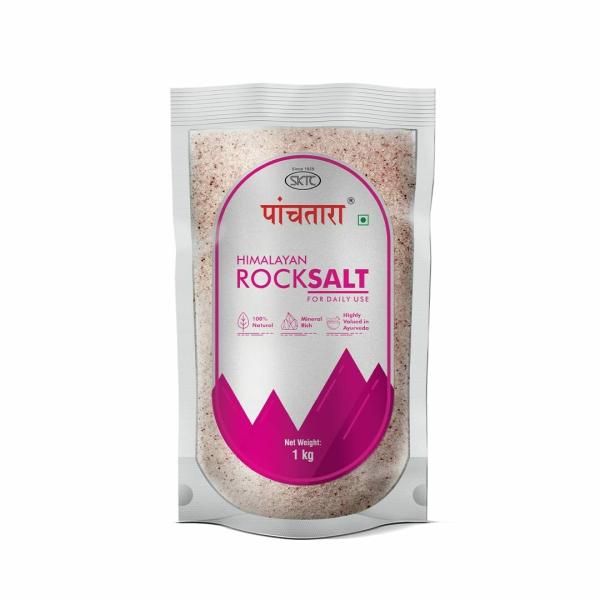 Panchtara Himalayan Rock Salt 1kg Sindha Namak Pink Salt Star Indo Japan