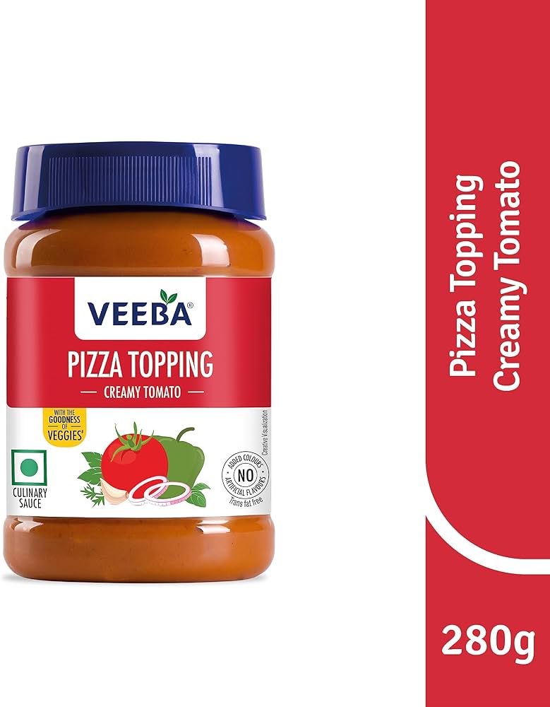Veeba Pizza Topping Creamy Tomato 280 g