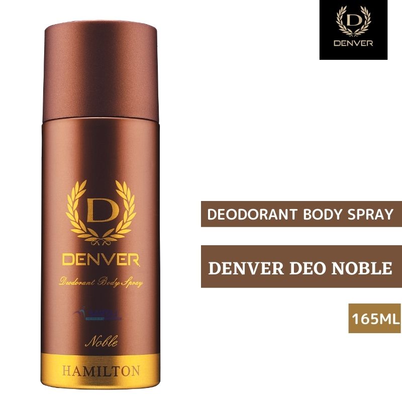 Denver Hamilton Noble Deo Deodorant Body Spray For Men  165 ml