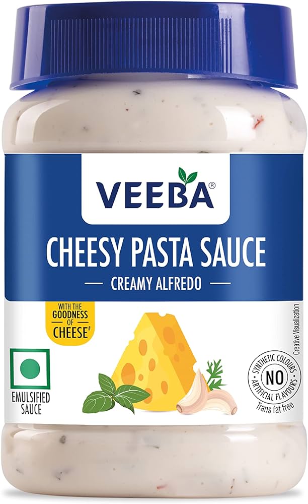 Veeba Cheesy Pasta Sauce Creamy Alfredo 250 g