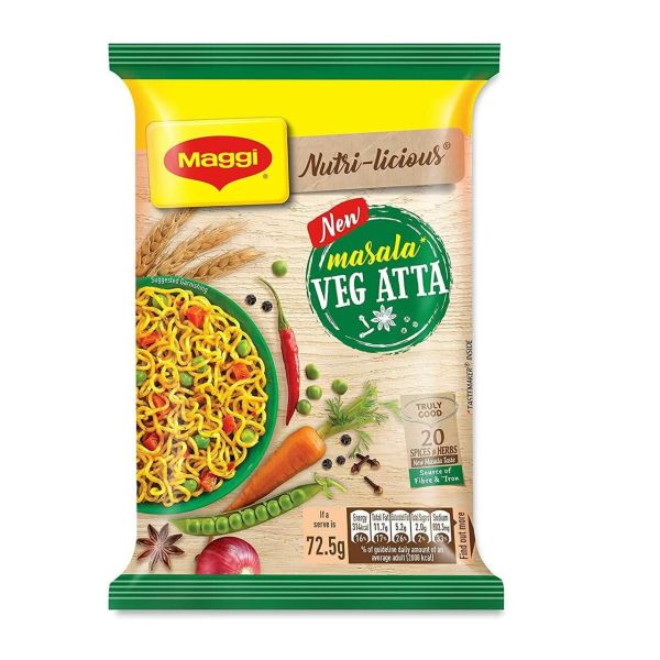 Maggi Nutri licious Masala Veg Atta Noodles 72 g
