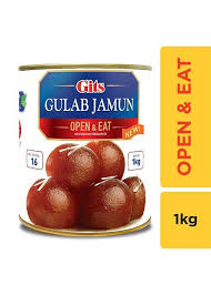 Gits Gulab Jamun Open & Eat Tin 1 kg