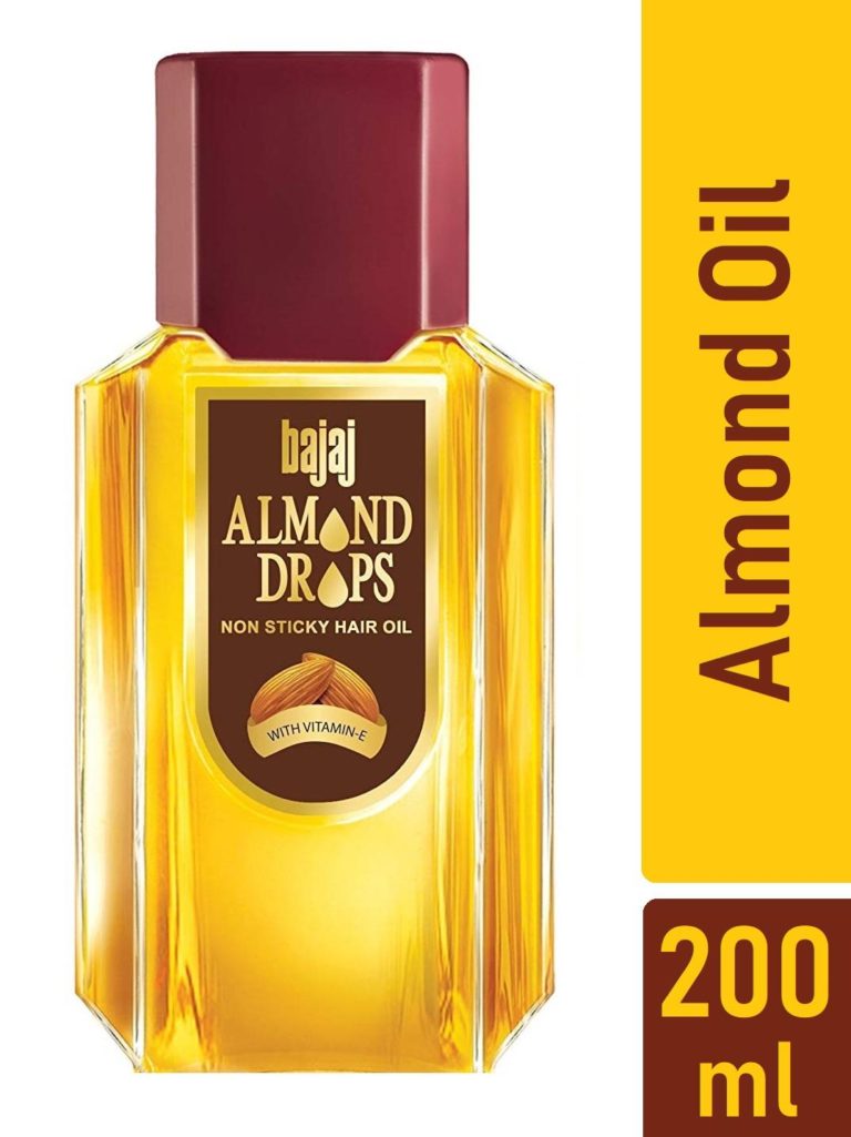 Bajaj Almond Drops Non Sticky Hair Oil 200 ml - Star Indo ...