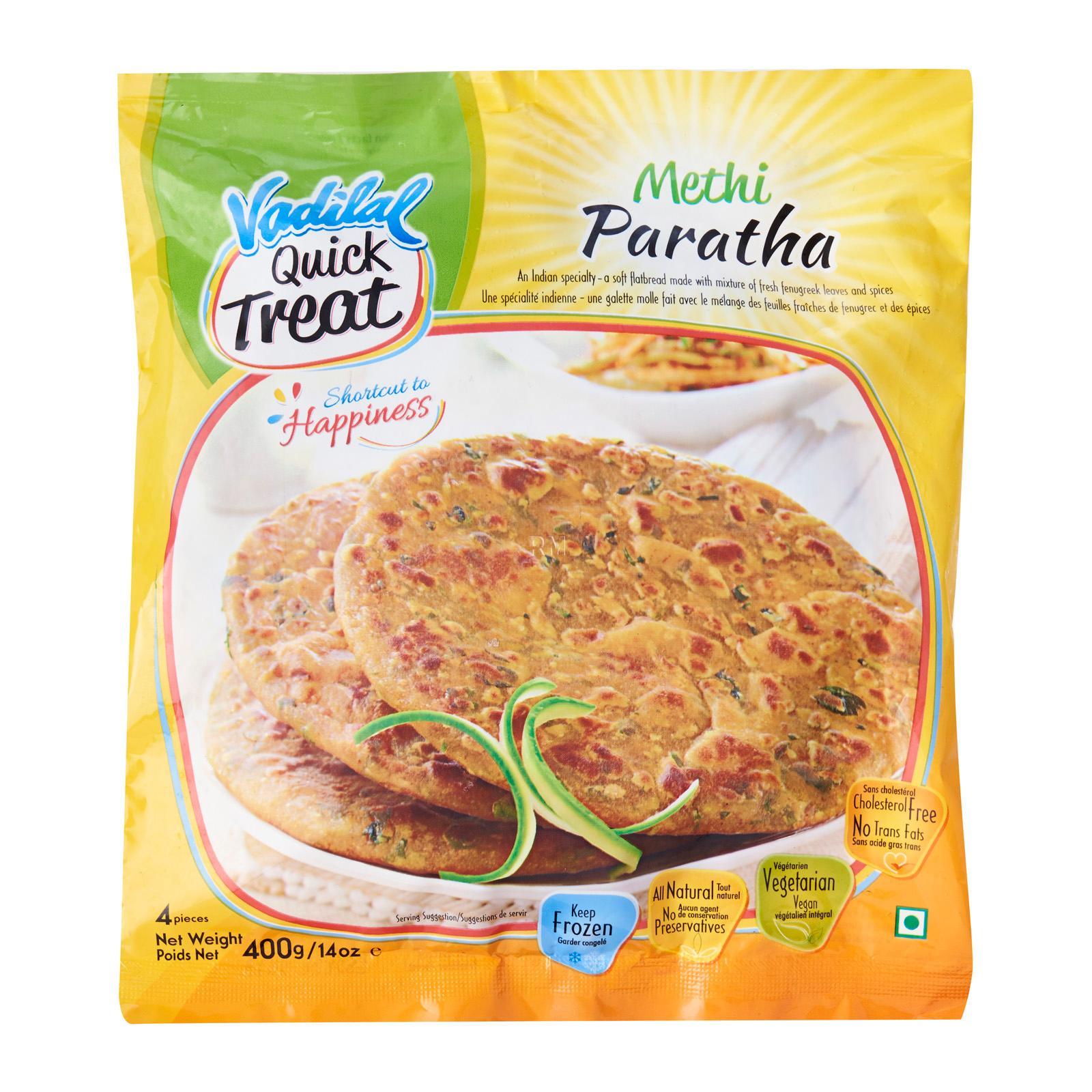 Frozen Vadilal Methi Paratha ( 4 Pieces 400 g )