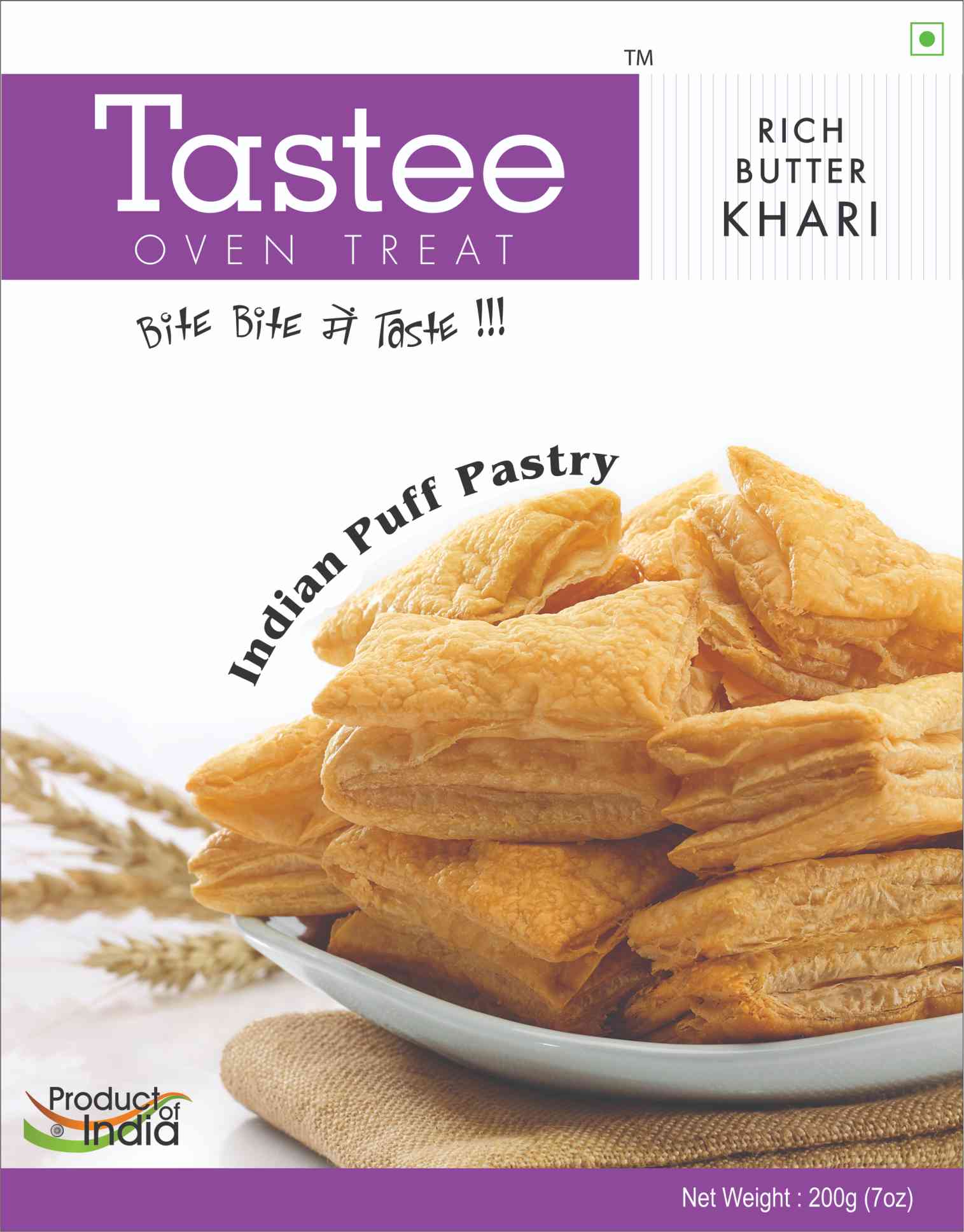 Tastee Butter Khari 200 g