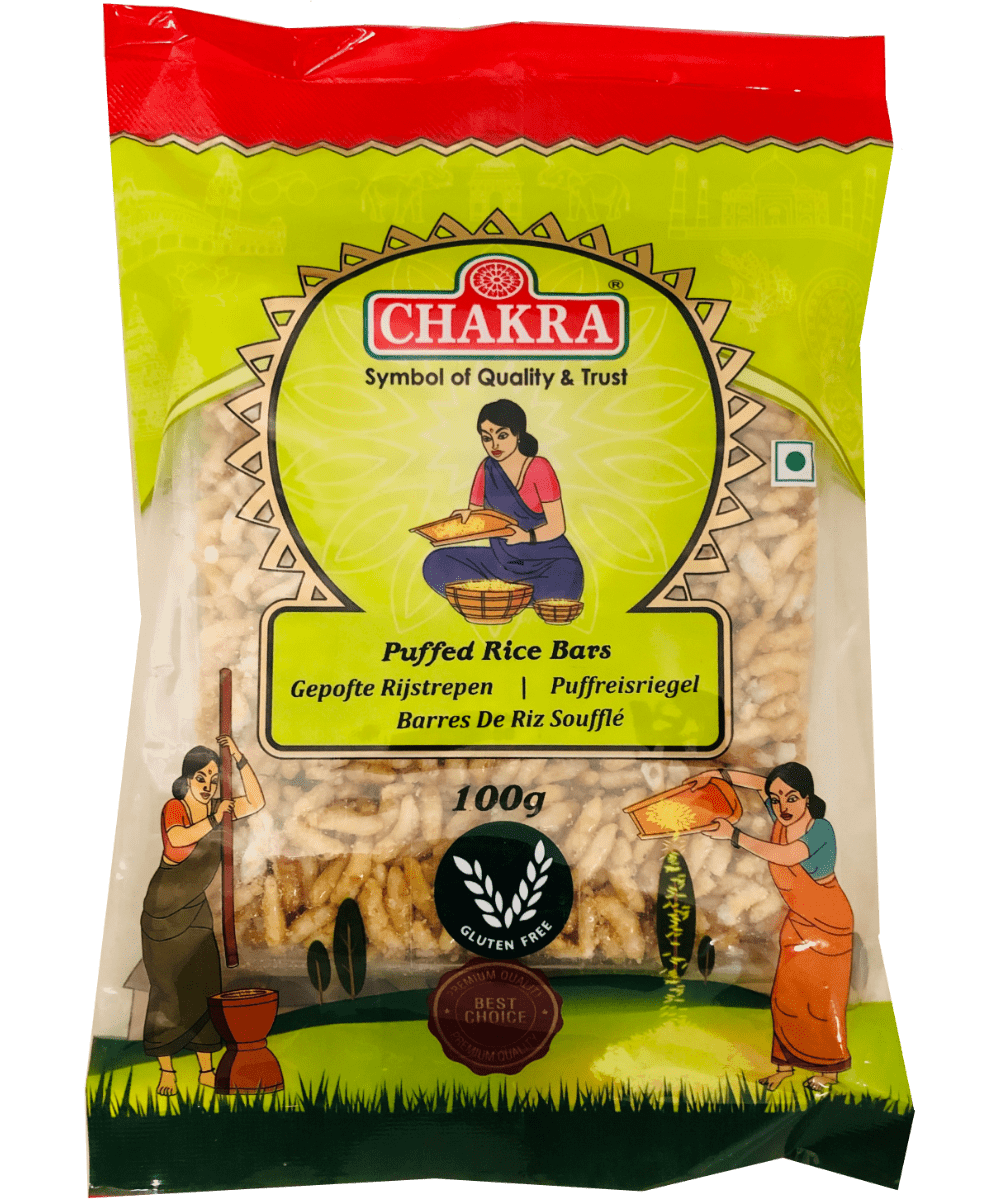 Chakra Puffed Rice Sweet Bars 100 g