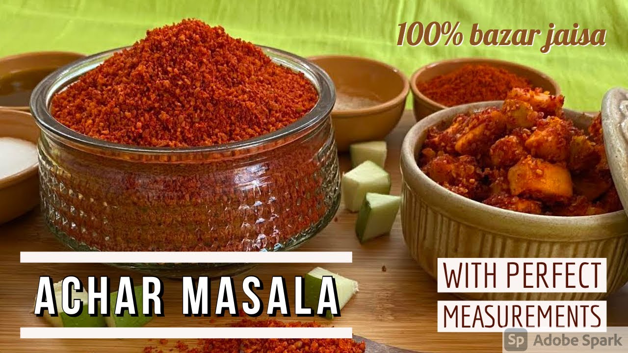 Homemade Achar Masala 100 g – Star Indo Japan