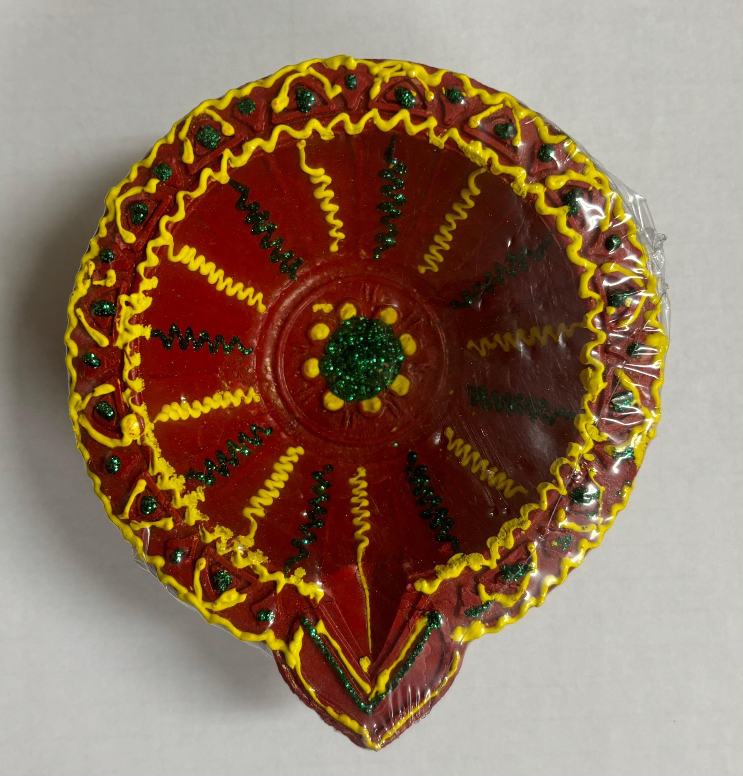 Diwali A-Akhand Diya Color 4.5 inch 1 Pieces