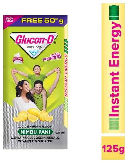 Glucon-D Lime Nimbu Pani 125 g