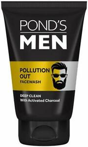 Ponds Men Pollution Out Facewash 50 g (Deep Clean with Activated Charcoal)