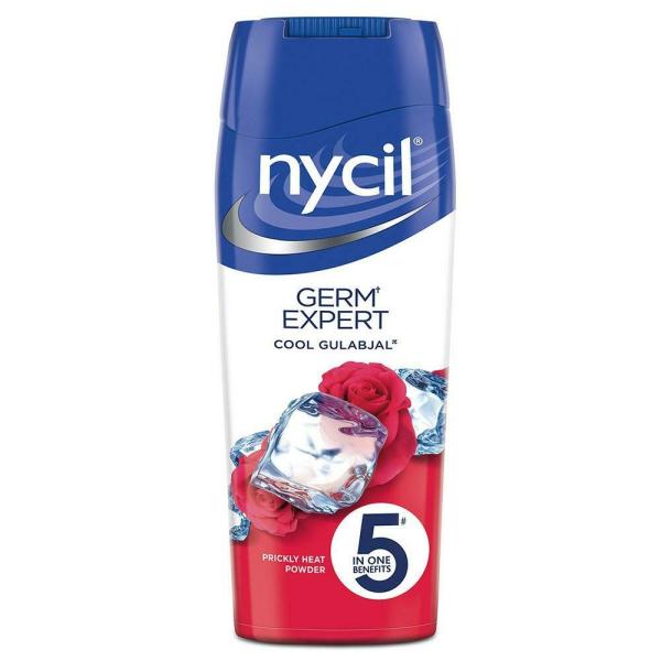 Nycil Germ Expert Cool Gulabjal 150 g (Prickly Heat Powder)