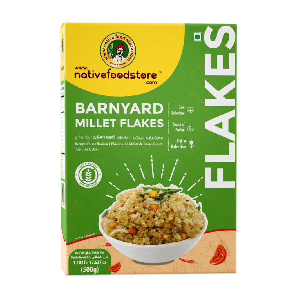 Native Food Store Barnyard Millet Flakes 500 g (Kuthiraivali) – Star ...