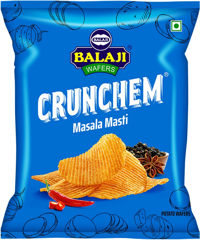 Balaji Wafers Crunchem Masala Masti 135