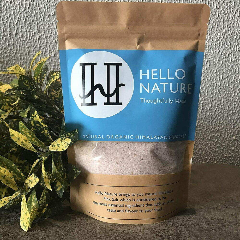 Hello Nature Natural Organic Himalayan Pink Salt 900 g