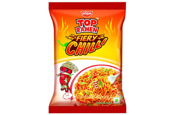 Nissin Top Ramen Fiery Chilli Noodles 50 g