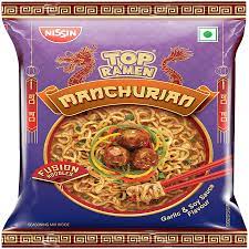 Nissin Top Ramen Manchurian Fusion Noodles Garlic & Soy Sauce Flavour 70 g